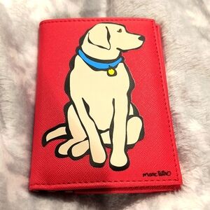 Marc Tetro wallet, card holder, passport case, NWOT 4" x 5.5"